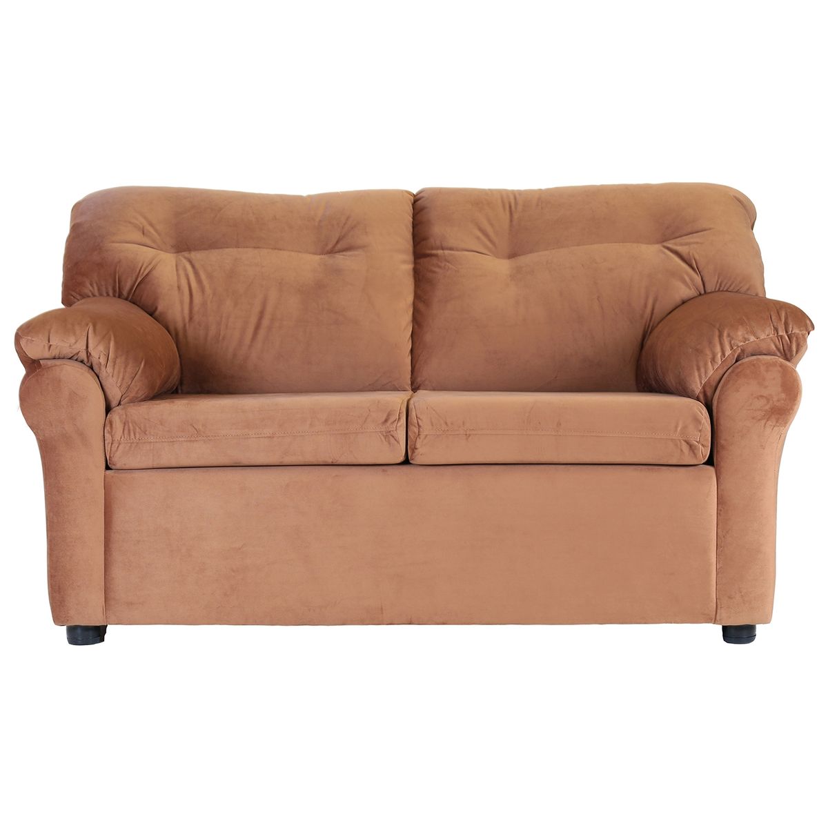 MUEBLES AMERICA - Living América 211 Tela Felpa Tostado