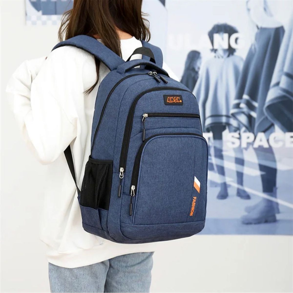 MV MOVAC - Mochila Impermeable de Gran Capacidad Multifuncional Universitaria