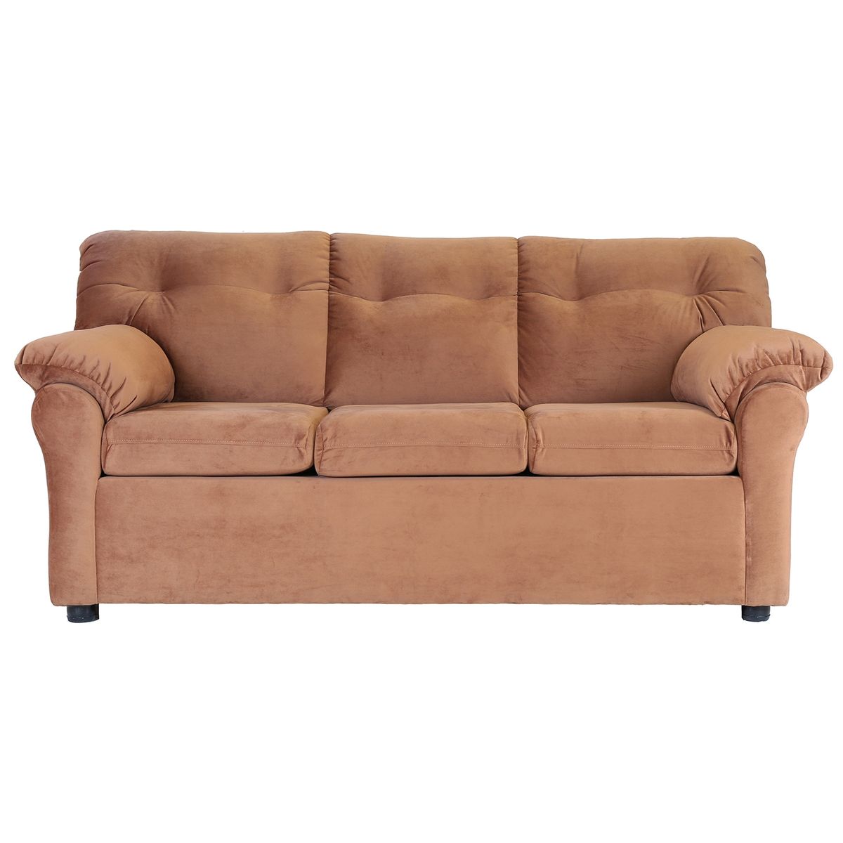 MUEBLES AMERICA - Living América 321 Tela Felpa Tostado