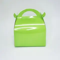 GENERICO - Cajita Sorpresa Cumpleaños Armable 16x9x19 cm Verde