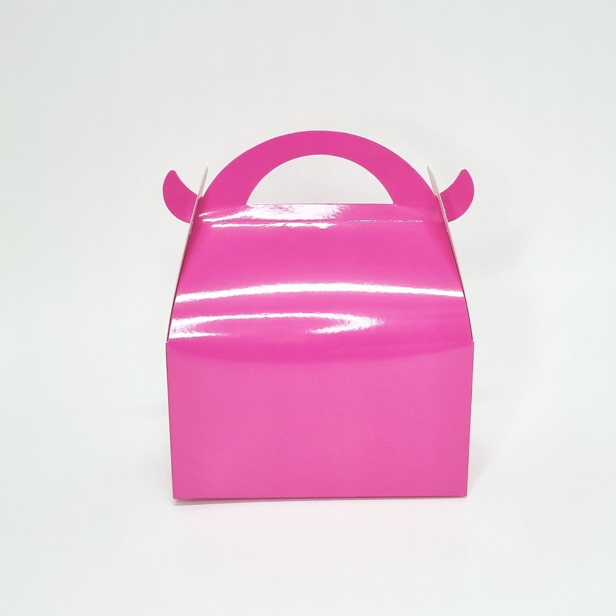 GENERICO - Cajita Sorpresa Cumpleaños Armable  16x9x19 cm Fucsia