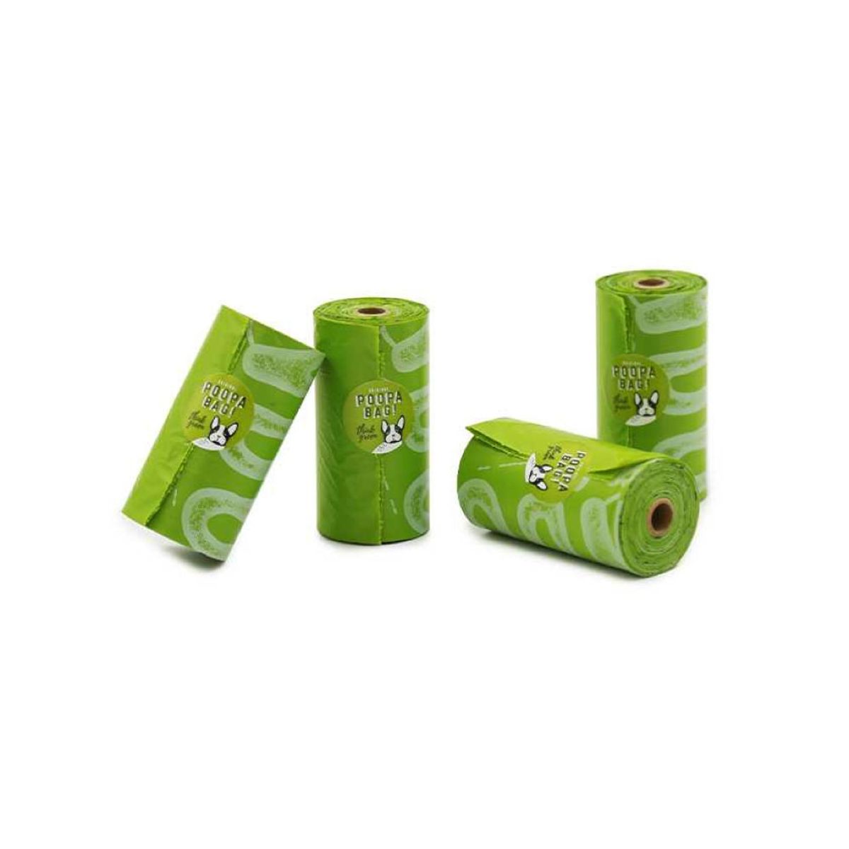 PET PRO - Bolsas Biodegradables Poopa Bag Perro - 4 Rollos x 15 bolsas