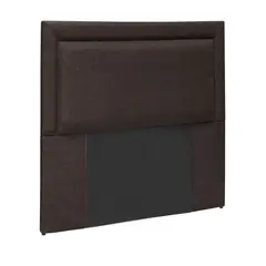INNOVAMUEBLES - RESPALDO DE CAMA SILVER 1,5 PL CHOCOLATE