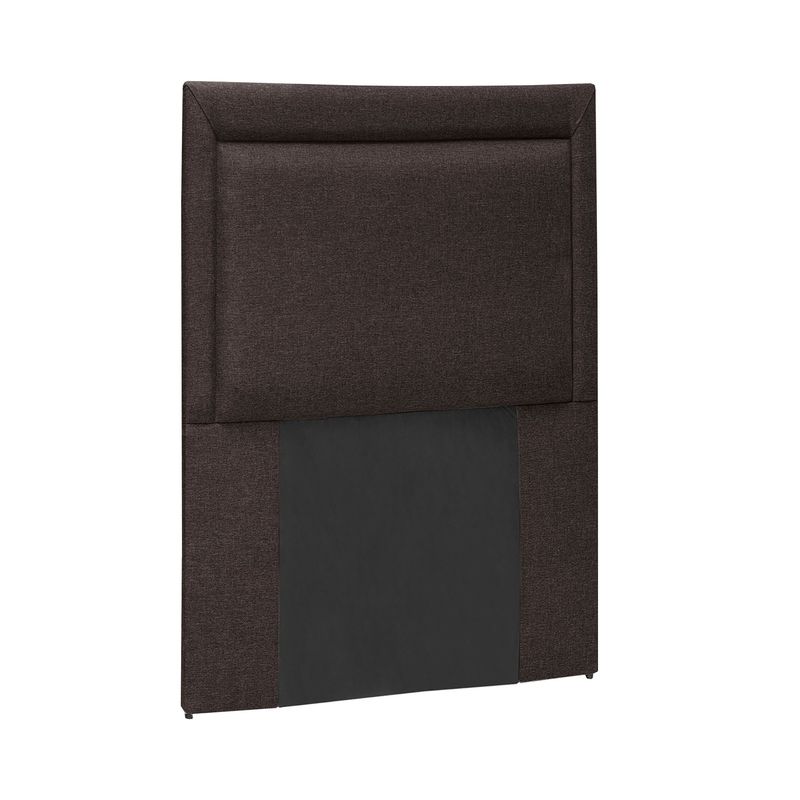 INNOVAMUEBLES - RESPALDO DE CAMA SILVER 1 PL CHOCOLATE INNOVAMUEBLES