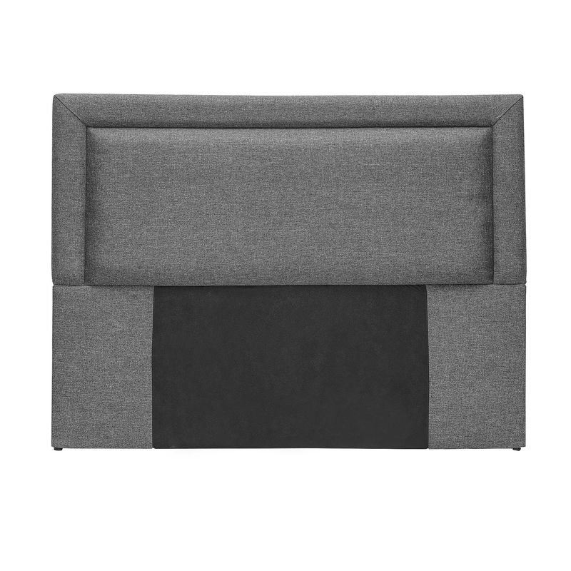 INNOVAMUEBLES - RESPALDO DE CAMA SILVER 2 PL GRIS INNOVAMUEBLES