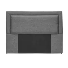 INNOVAMUEBLES - RESPALDO DE CAMA SILVER 2 PL GRIS