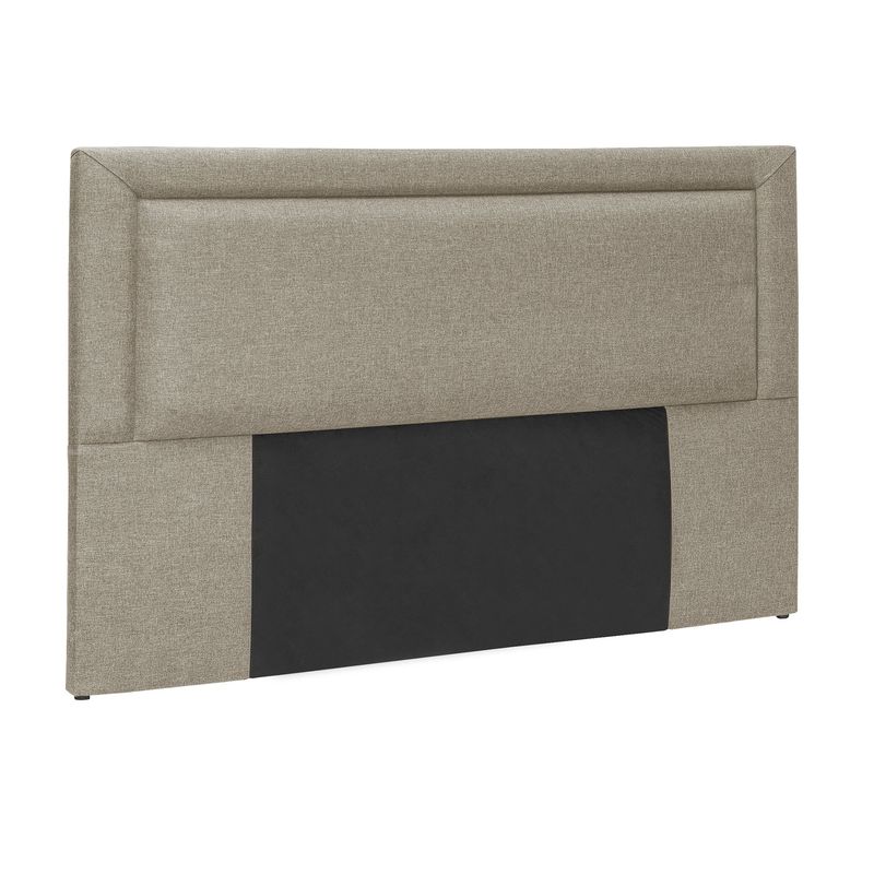 INNOVAMUEBLES - RESPALDO DE CAMA SILVER KING BEIGE INNOVAMUEBLES