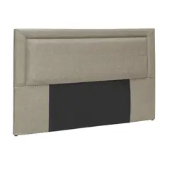INNOVAMUEBLES - RESPALDO DE CAMA SILVER KING BEIGE