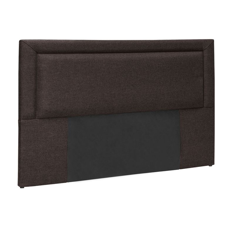 INNOVAMUEBLES - RESPALDO DE CAMA SILVER KING CHOCOLATE INNOVAMUEBLES