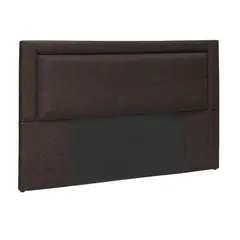INNOVAMUEBLES - RESPALDO DE CAMA SILVER KING CHOCOLATE