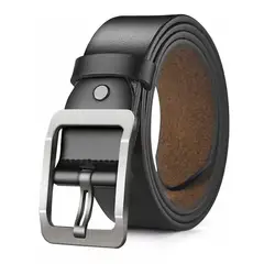 KUANGYE - Cinturones Para Hombre Tamaño Ajustable de eco-cuero