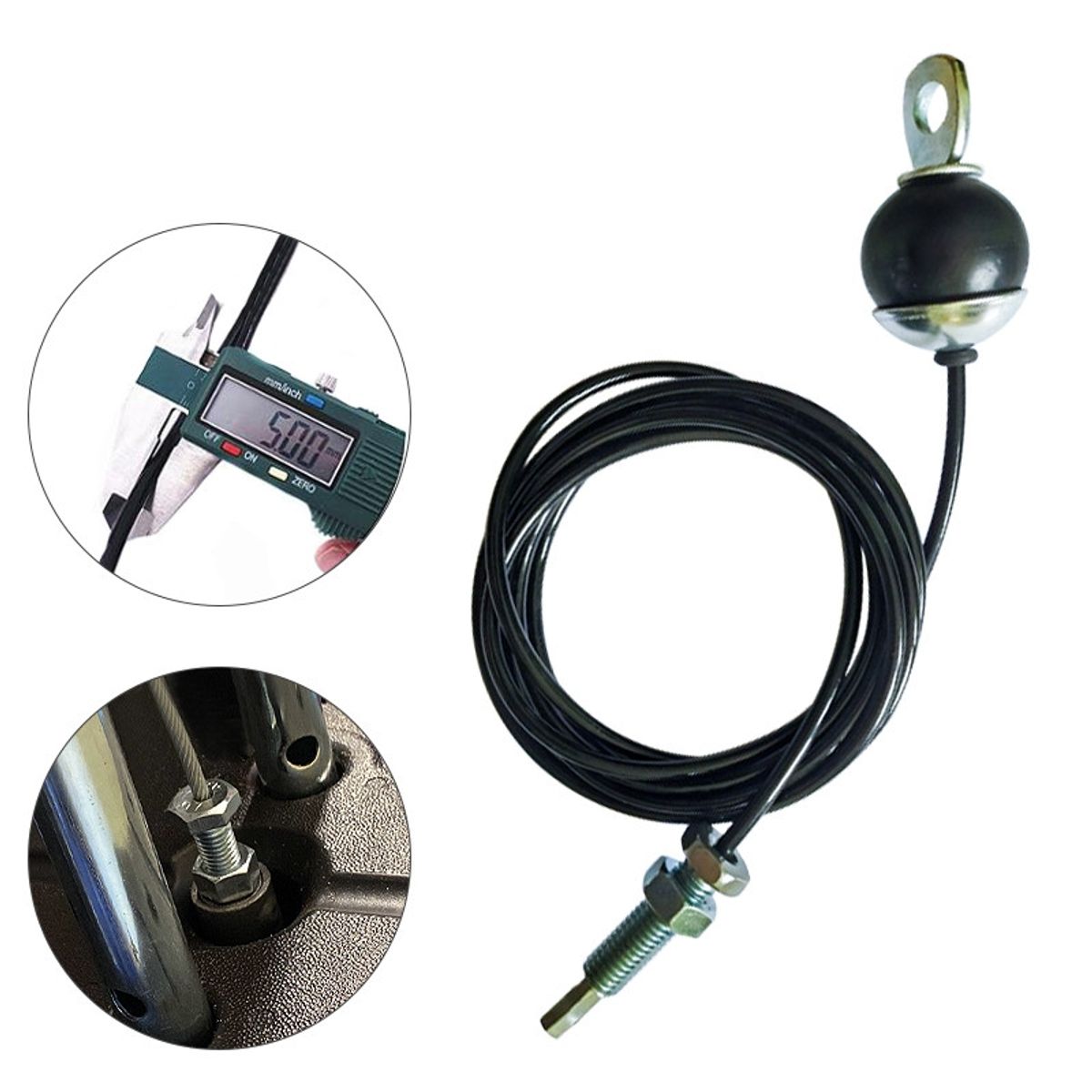 KUANGYE - 25m Piola De Repuesto Para Máquina Multifuncional Fitness