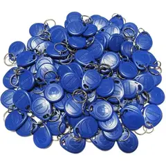 KUANGYE - 50 Piezas Llavero Tag Rfid 125khz Codigo Id Grabado