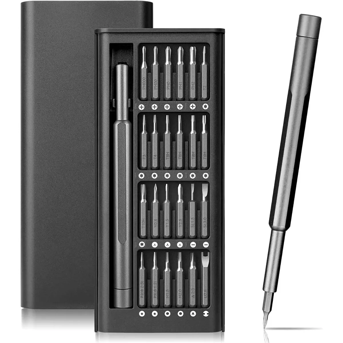 KUANGYE - Juego De Destornillador 25 En 1 De Precisión Herramienta