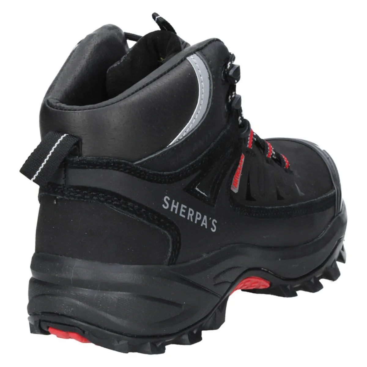 SHERPAS - Zapato de Seguridad Unisex Negro Sherpas