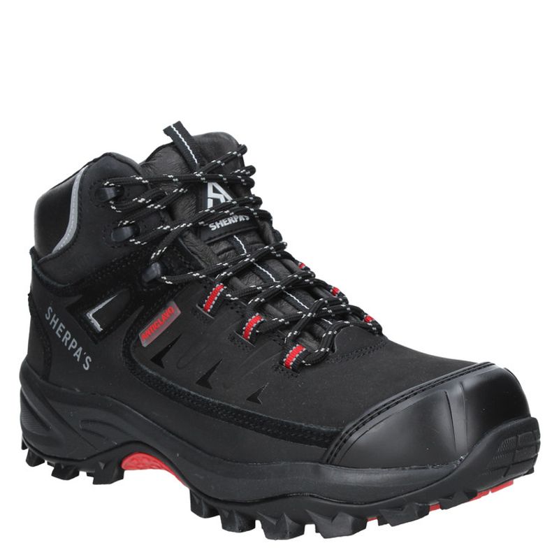 SHERPAS - Zapato de Seguridad Unisex Negro Sherpas