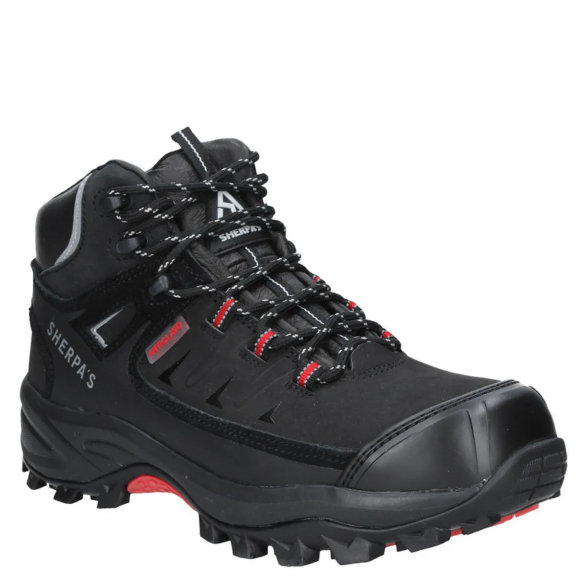 SHERPAS - Zapato de Seguridad Unisex Negro Sherpas