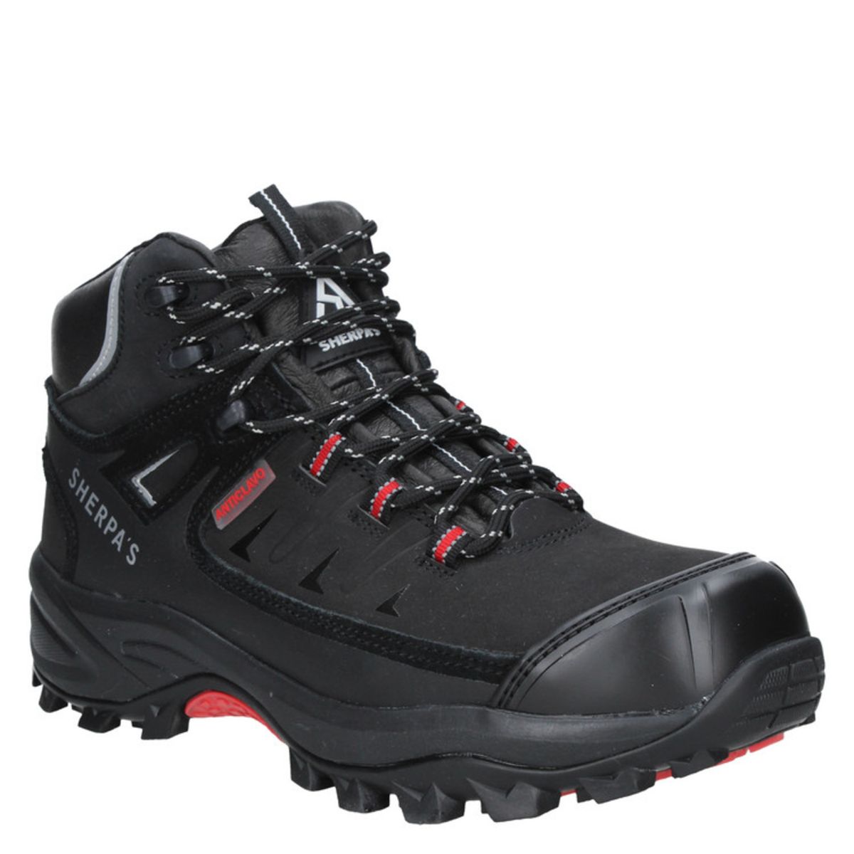 SHERPAS - Zapato de Seguridad Unisex Negro Sherpas