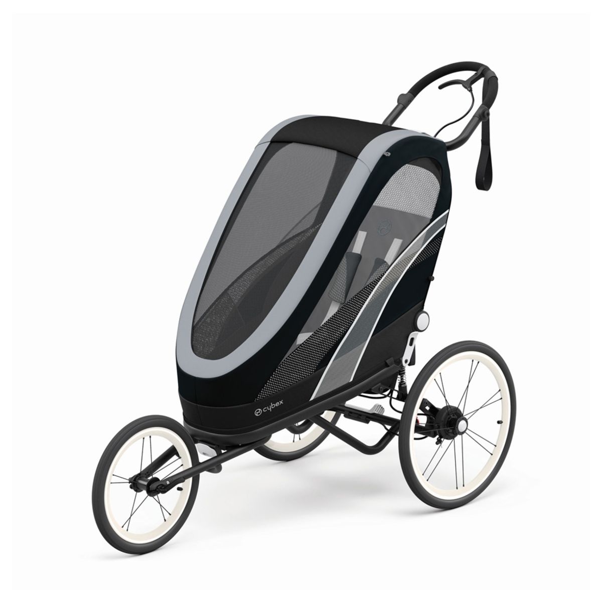 CYBEX - Coche de Paseo ZENO Sport Negro CYBEX