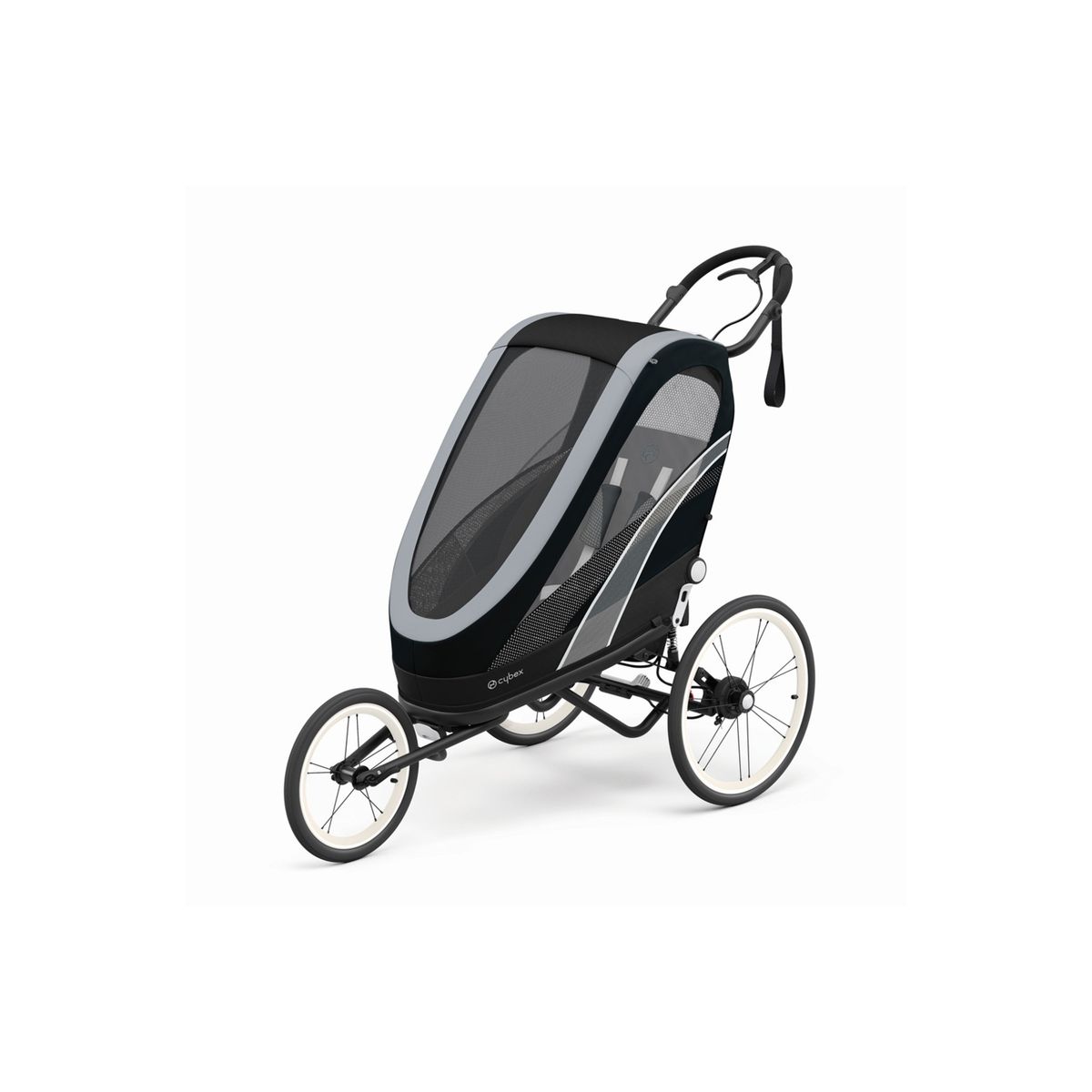 CYBEX - Coche de Paseo ZENO Sport Negro CYBEX