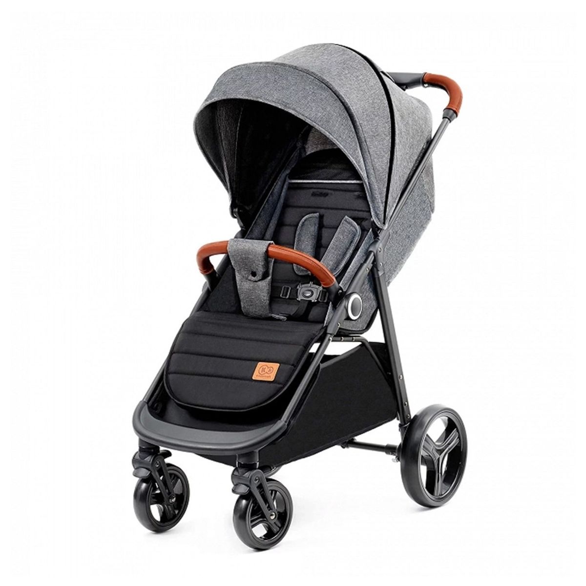 KINDERKRAFT - Coche Compacto GRANDE Plus Gris KINDERKRAFT