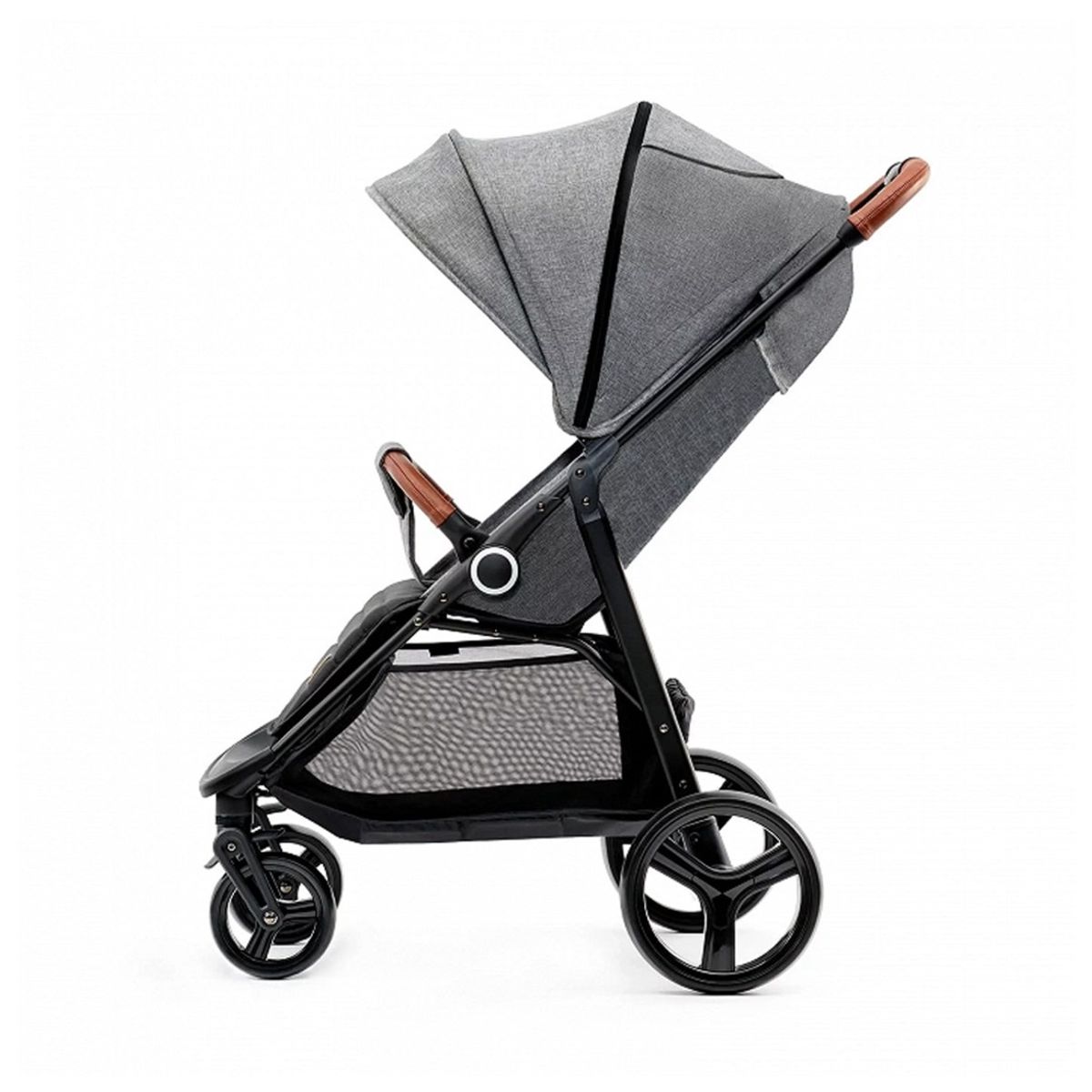 KINDERKRAFT - Coche Compacto GRANDE Plus Gris KINDERKRAFT