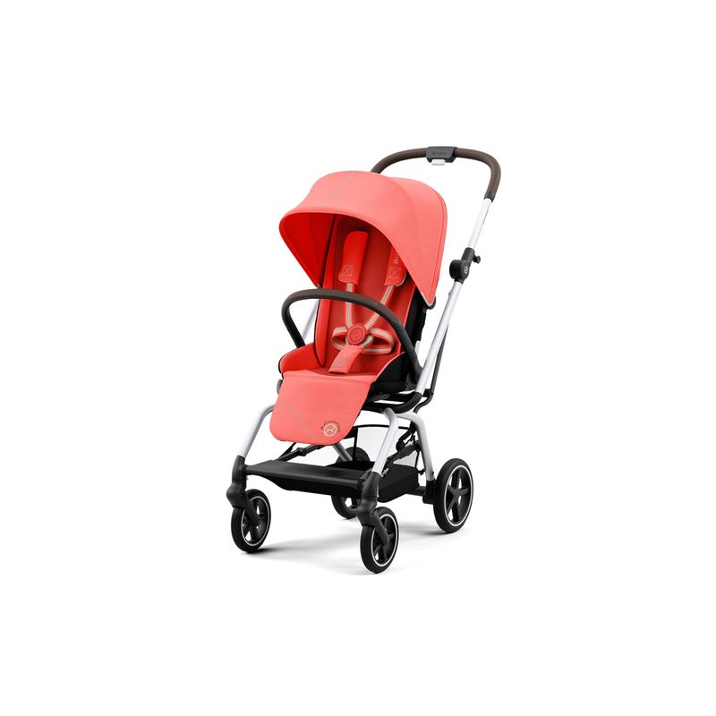 CYBEX - Coche Compacto Eezy S Twist Plus SLV Hibiscus Red CYBEX