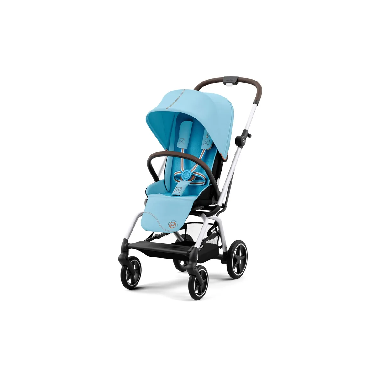 CYBEX - Coche Compacto Eezy S Twist Plus SLV Beach Blue CYBEX