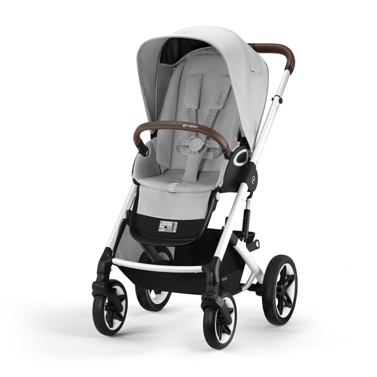 CYBEX - Coche de Paseo Talos S 2.0 Lux SLV Lava Grey CYBEX