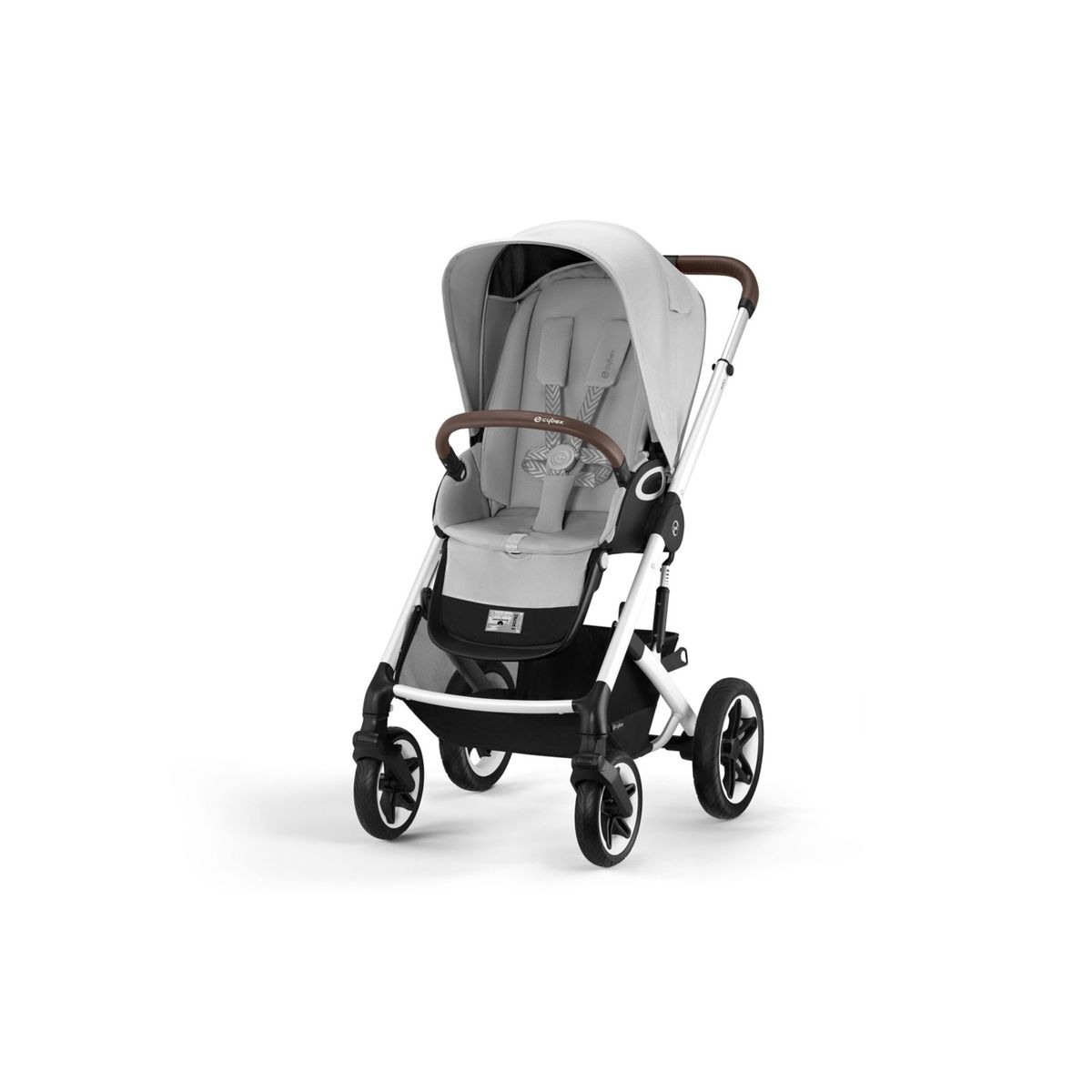 CYBEX - Coche de Paseo Talos S 2.0 Lux SLV Lava Grey CYBEX