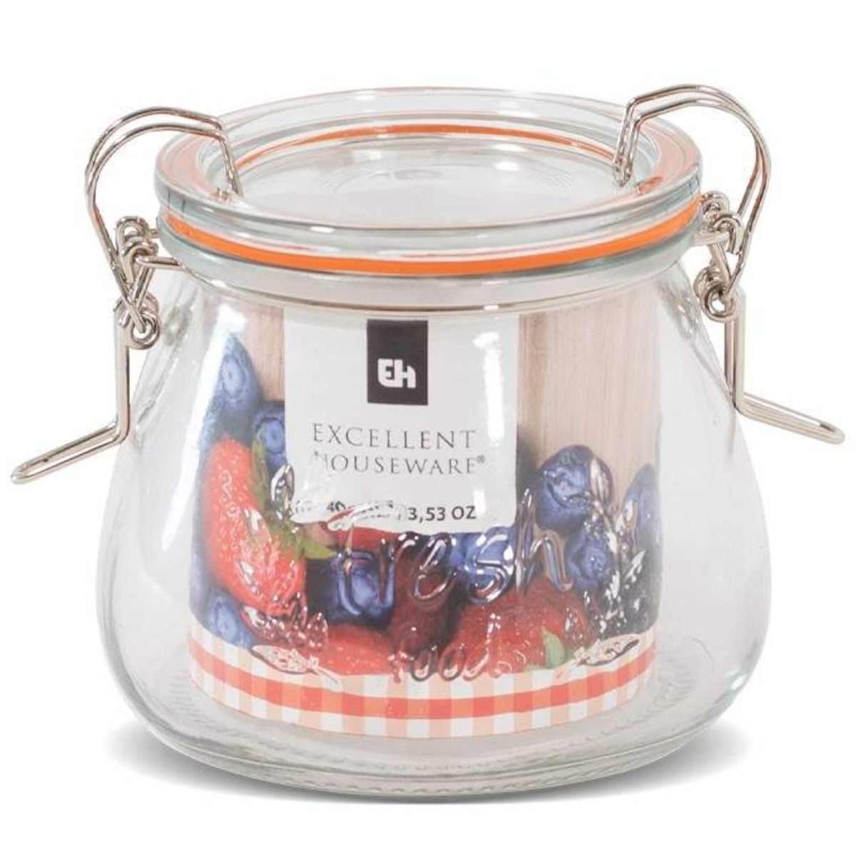 OEM - Frasco Hermético de Vidrio 400 ml