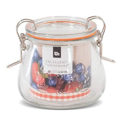 Imagen 2 del producto Frasco Hermético de Vidrio 400 ml