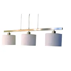 DISEÑO 3 - Lampara Colgar K3 Acero Inox