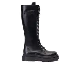 LANDAZURI - Bota Cuero Daryl Negra