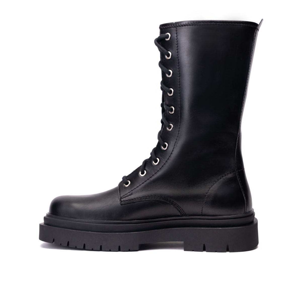 LANDAZURI - Bota Cuero Samurai Negra Landazuri