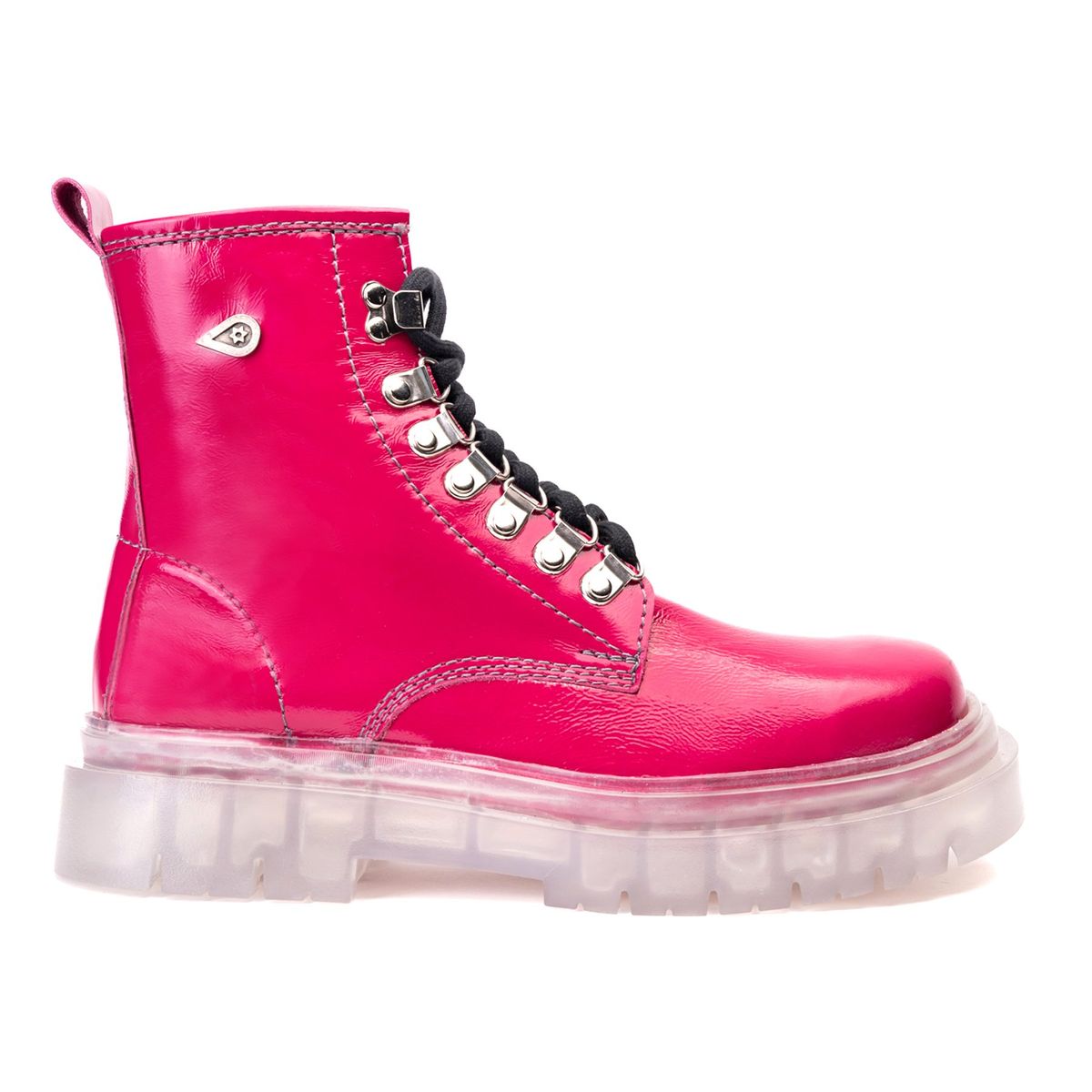 LANDAZURI - Botín Cuero Priss Fucsia Landazuri