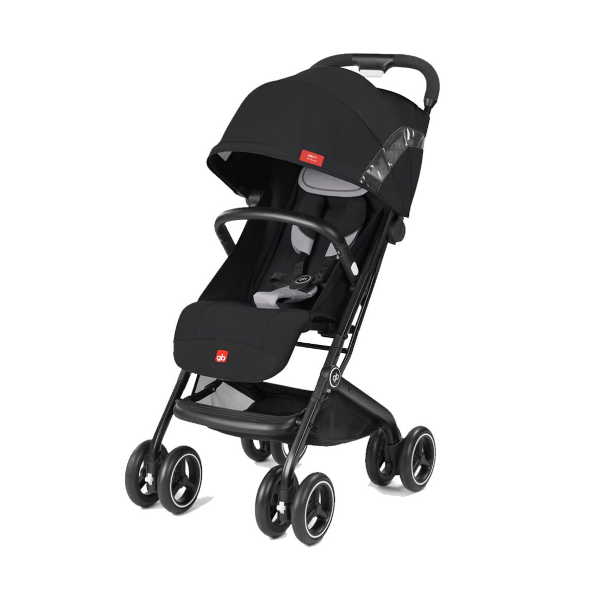 GB - Coche Compacto Qbit Plus All Terrain Negro GB