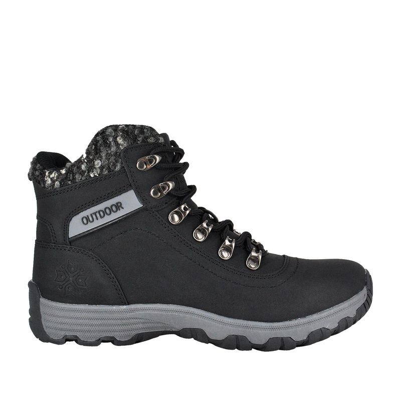 ALQUIMIA - Botin Mujer Negro Venecia Alquimia.