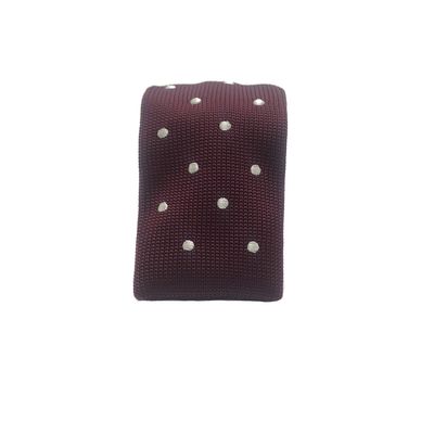 Imagen 1 del producto Corbata Tejida Microfibra Puntos Punta Cuadrada