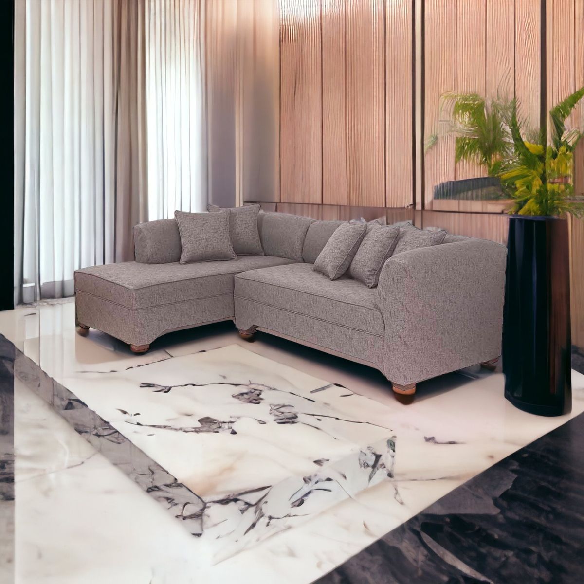 MUEBLES AMERICA - Seccional Metropolitan Izquierdo Lino Sidelli Gris