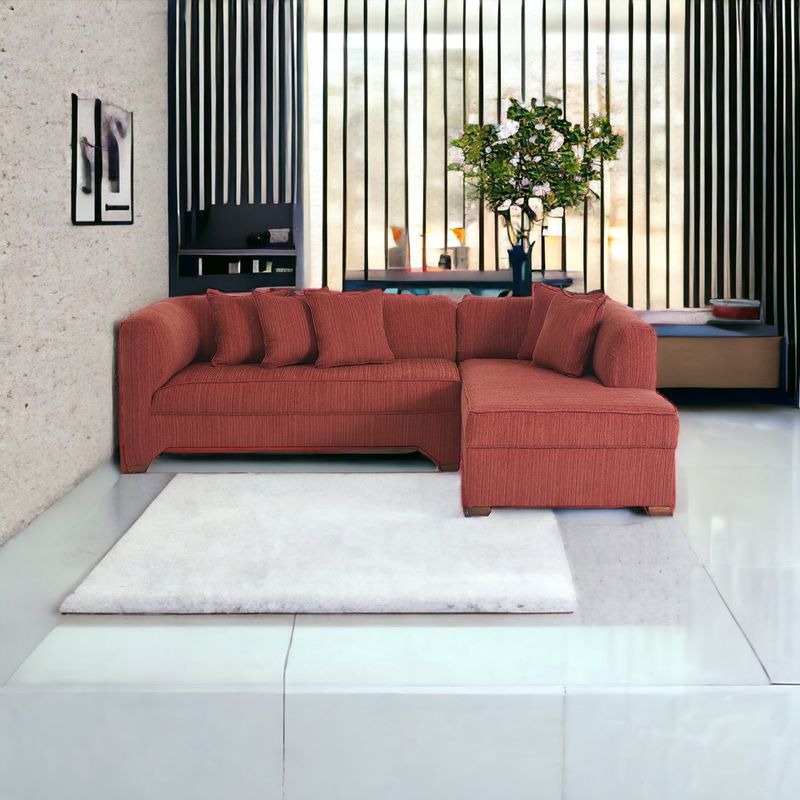 MUEBLES AMERICA - Seccional Metropolitan Derecho Chenille Burdeo