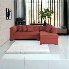 MUEBLES AMERICA - Seccional Metropolitan Derecho Chenille Burdeo