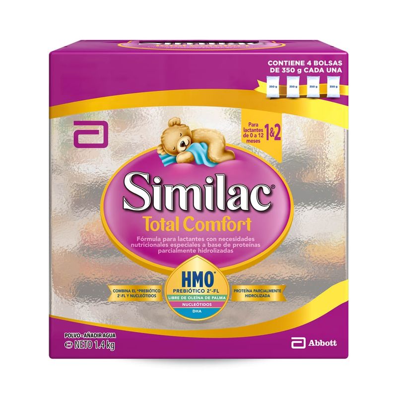 SIMILAC - SIMILAC TOTAL COMFORT 1&2  BAG IN BOX 1400grs