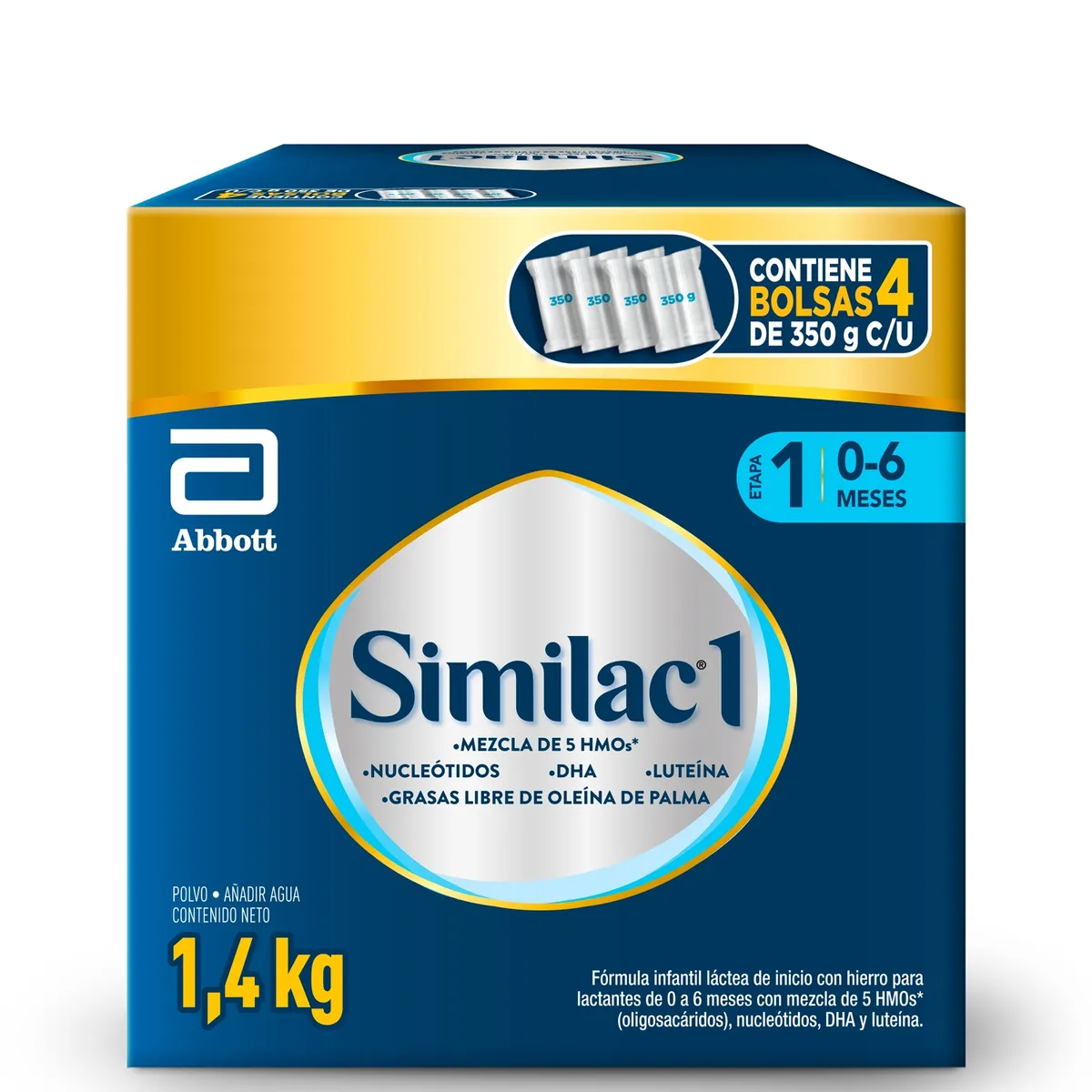 SIMILAC - SIMILAC 1 BAG IN BOX 1400grs