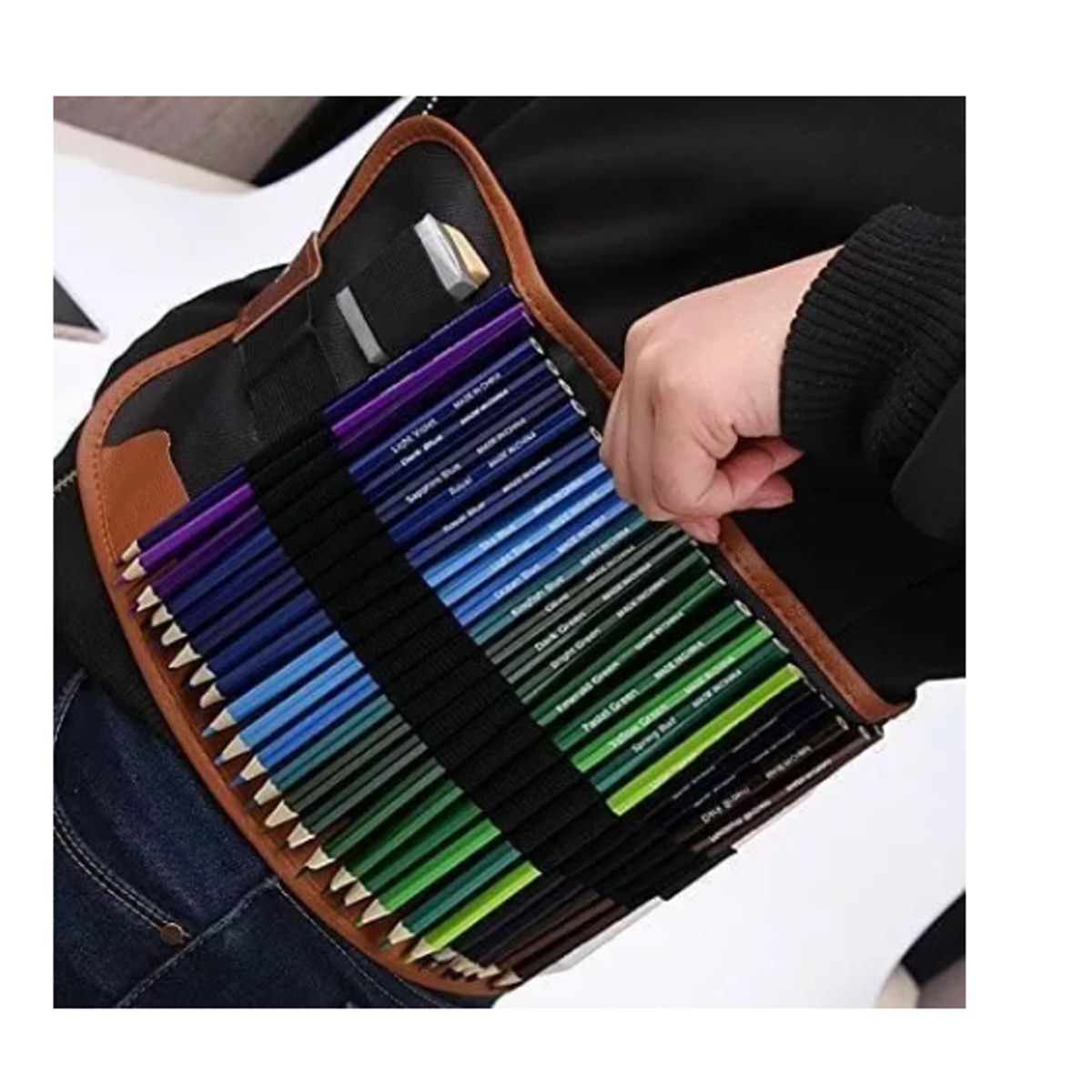 OFERTABKN - Juego De 50 Lápices De Colores Profesionales De Arte