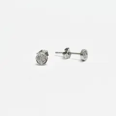 ROSETT - Aros circulares con micro circones Plata ley 925