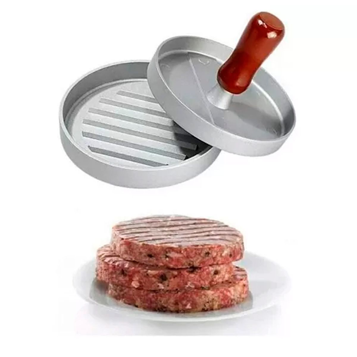 OFERTABKN - Prensa Para Hamburguesas Asado Parrilla