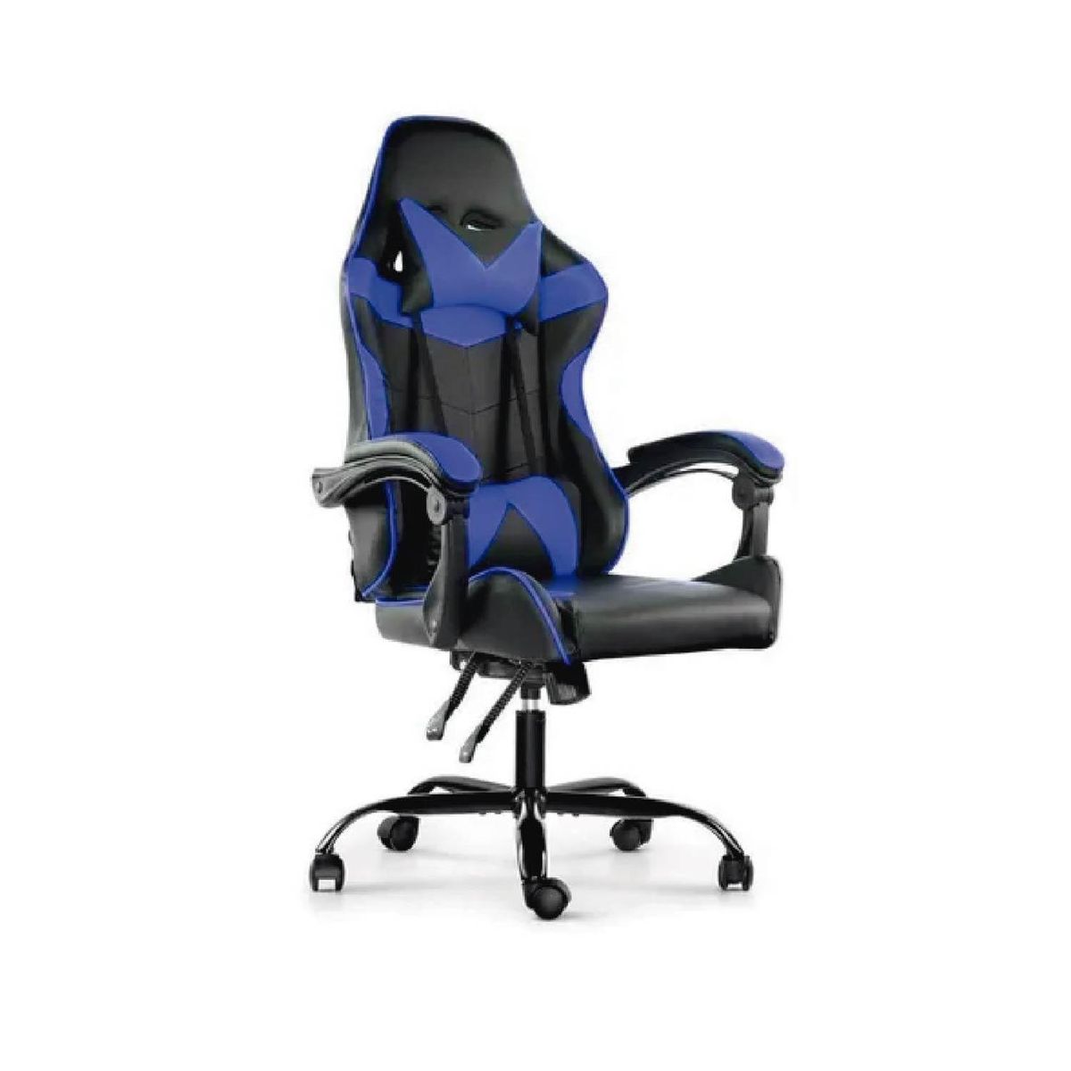 LUMAX - Silla Gamer Lumax Reclinable y Elevable Azul