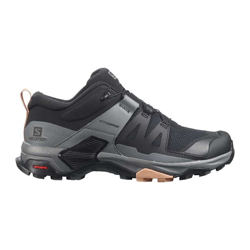 SALOMON - Zapatilla Mujer X Ultra 4 Negro Salomon