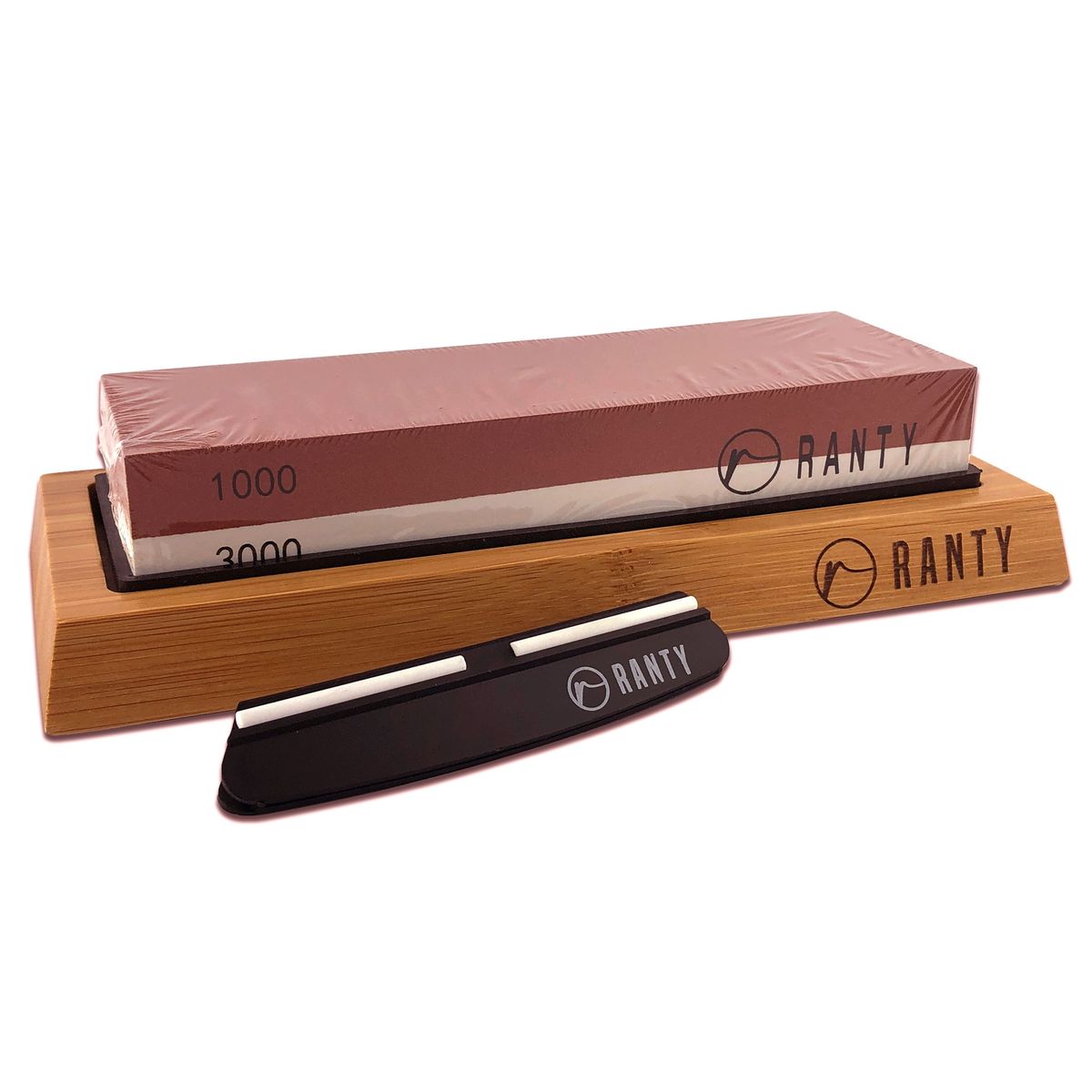 RANTY - KIT AFILADOR CUCHILLO PIEDRA HÚMEDA